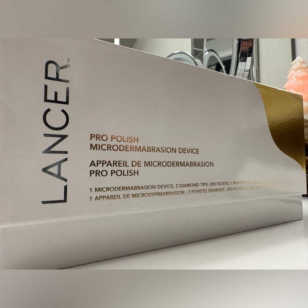 New Lancer Pro Polish microdermabrasion tool